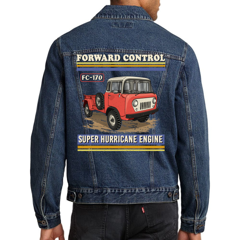 Forward Control Pickup Truck Fc 170 Men Denim Jacket | Artistshot