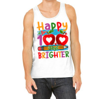 Happy 100 Days Brighter Shirt For Teachers Kids Boys Girls T Shirt Tank Top | Artistshot