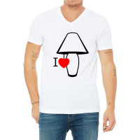 I Love Lamp V-neck Tee | Artistshot