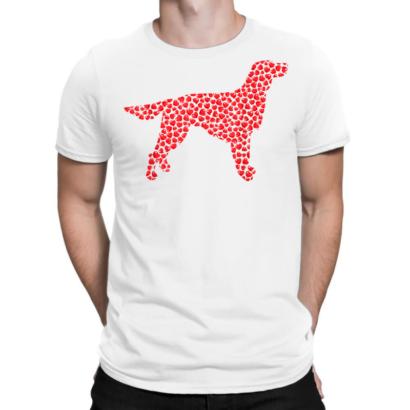 Heart Shape English Setter Dog Valentine's Day T Shirt T-shirt | Artistshot