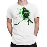 Irish Hockey Player Shamrock St Patrick's Day T Shirt T-shirt | Artistshot