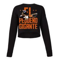 El Pequeno Gigante Cropped Sweater | Artistshot