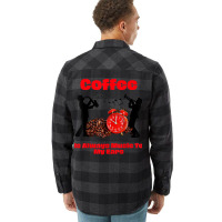 Jazz And Coffee Funny Gift,coffee Is Music To My Ears Sax T Shirt Flannel Shirt | Artistshot