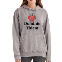 I Love Dominic Thiem Vintage Hoodie | Artistshot