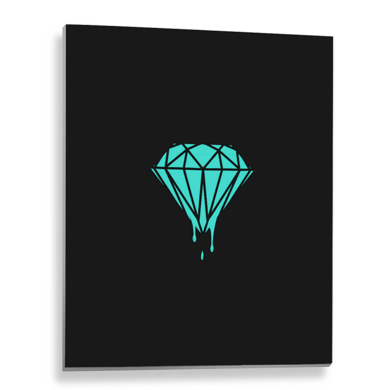 Drippin' Diamond Metal Print Vertical | Artistshot