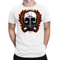 Apoel Ultras Gas Mask Skull T-shirt | Artistshot