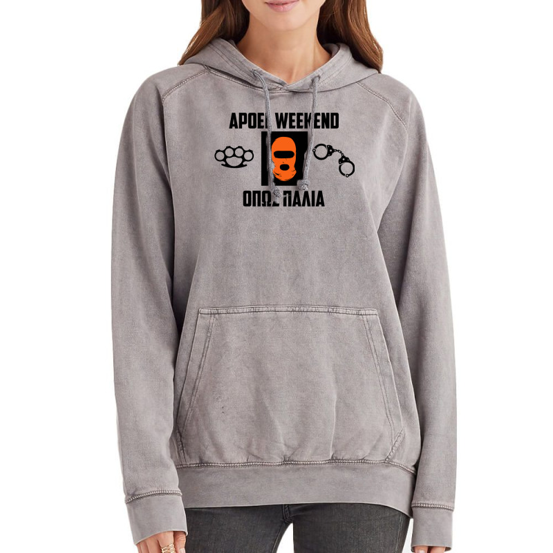 Apoel Weekend (orange) Vintage Hoodie by rozihapirrirq | Artistshot