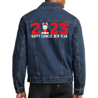 Zodiac Chinese Rabbit Shirt New Year 2023 Year Of The Rabbit T Shirt Men Denim Jacket | Artistshot