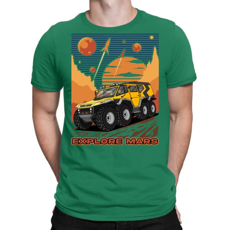 8x8 All Terrain Vehicle Avtoros Shaman T-Shirt by bujjudrsc | Artistshot