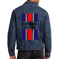 Ascona 400 Stripes Men Denim Jacket | Artistshot