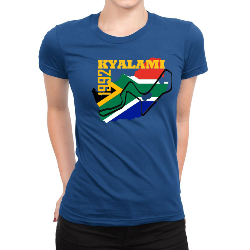 Kyalami Racing Track Ladies Fitted T-Shirt by izajaatraxv | Artistshot