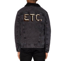 Etc. Unisex Sherpa-lined Denim Jacket | Artistshot