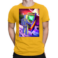 Astronaut Arcade Gamer T-shirt | Artistshot