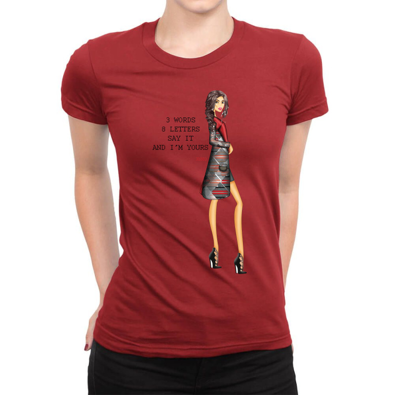 Croqui 3 Final Ladies Fitted T-Shirt by omishhaa_ | Artistshot