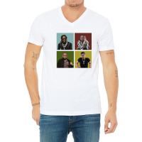 Atlanta Rap Stars V-neck Tee | Artistshot