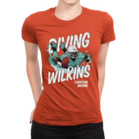 Diving Wilkins Ladies Fitted T-shirt | Artistshot