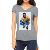 Press Photo Kahan Kapri Women's V-neck T-shirt | Artistshot