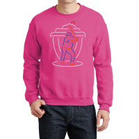 Daniel Vogelbach Neon Milkshake Crewneck Sweatshirt | Artistshot