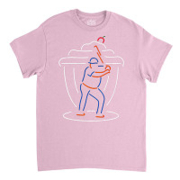 Daniel Vogelbach Neon Milkshake Classic T-shirt | Artistshot