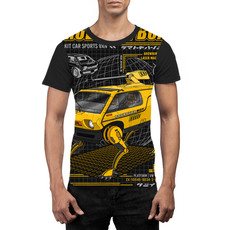 Autobeast Brubaker Box Sports Van Graphic T-shirt by rozihapirrirq | Artistshot