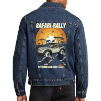 Autobeast Offroad Safari Rally Men Denim Jacket | Artistshot