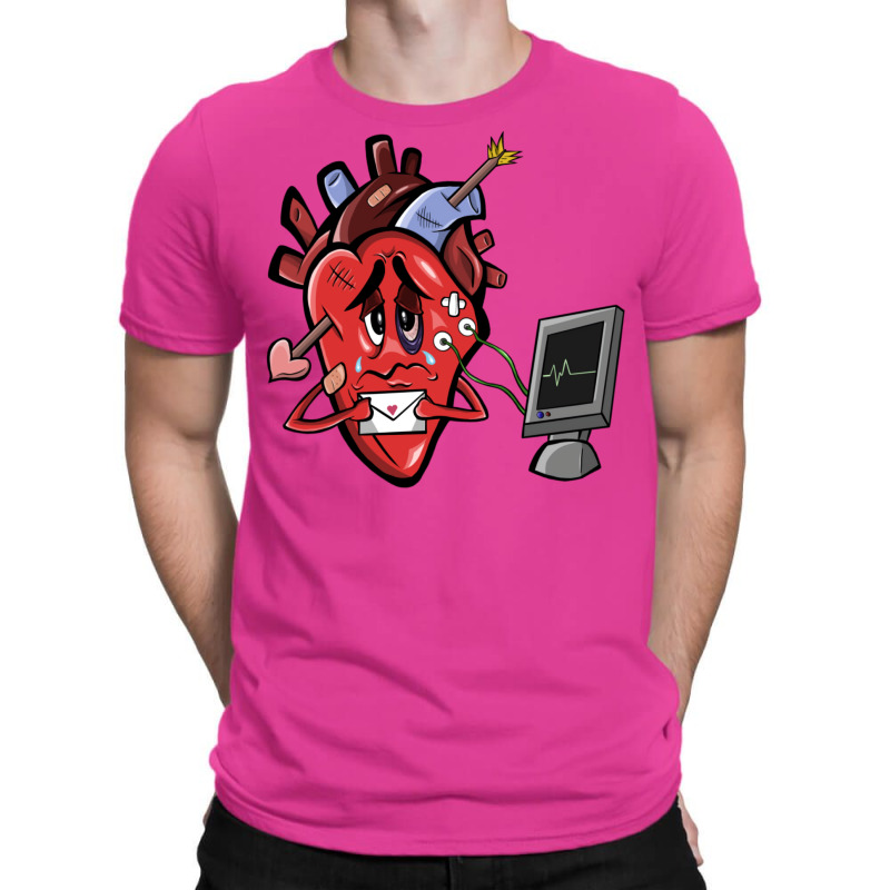 Broken Heart Syndrome T-Shirt by olsettorbasl | Artistshot