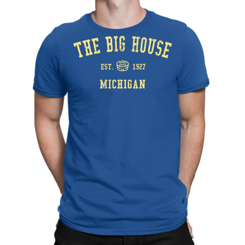 The Big House Michigan T-shirt | Artistshot