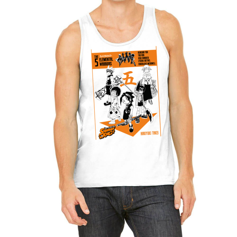 The Five Elemental Warriors Shaman King Tank Top by iossifdrahimc | Artistshot