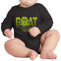 Hot Trend The Goat Long Sleeve Baby Bodysuit | Artistshot