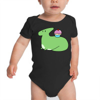 Cupcake Hadrosaurus Baby Bodysuit | Artistshot