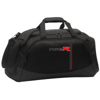 Carbon Type R Racing Stripe Active Duffel | Artistshot