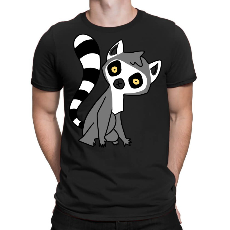 Curious Ring Tailed Lemur T-shirt | Artistshot