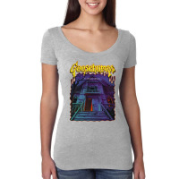 Goosebumps Vintage Welcome To Dead House Women's Triblend Scoop T-shirt | Artistshot