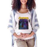 Goosebumps Vintage Welcome To Dead House Maternity Scoop Neck T-shirt | Artistshot