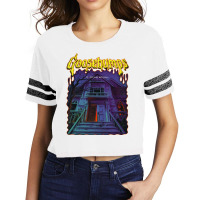 Goosebumps Vintage Welcome To Dead House Scorecard Crop Tee | Artistshot