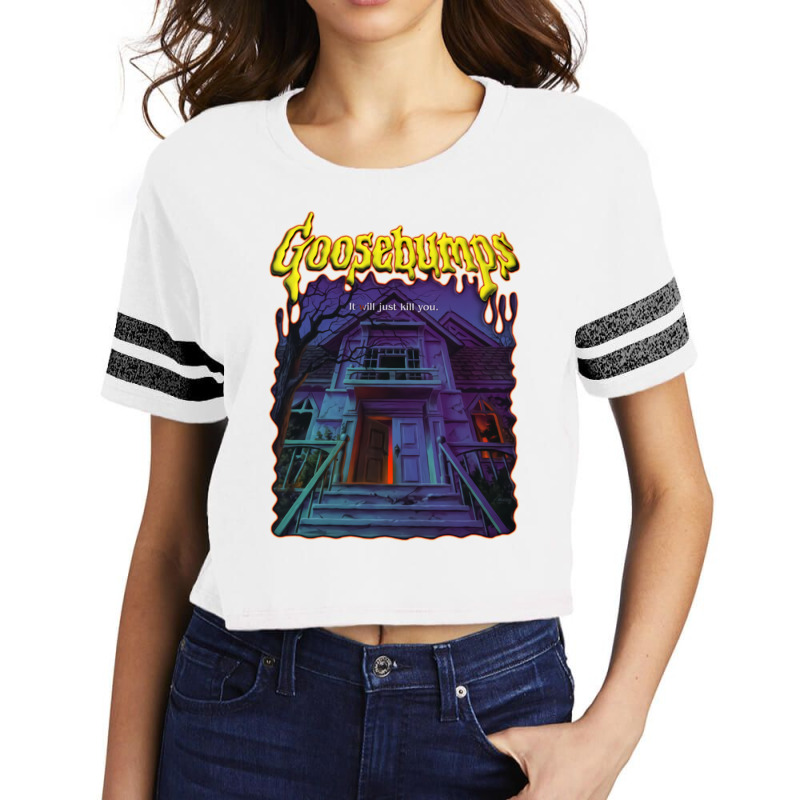 Goosebumps Vintage Welcome To Dead House Scorecard Crop Tee by macoagapurt | Artistshot