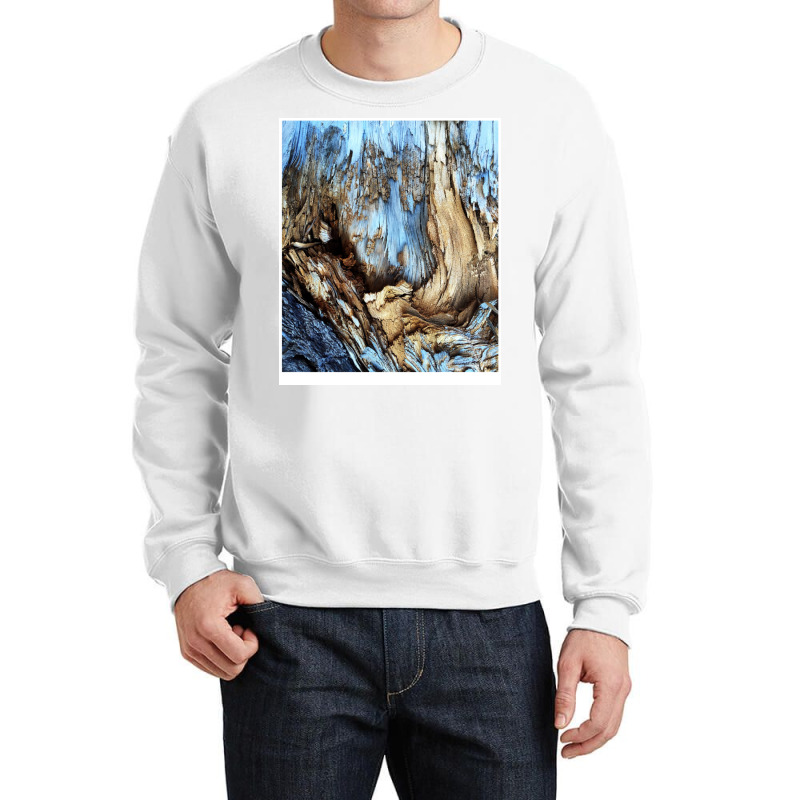 Tree Wood Texture   Abstract Pattern Crewneck Sweatshirt | Artistshot