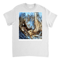 Tree Wood Texture   Abstract Pattern Classic T-shirt | Artistshot