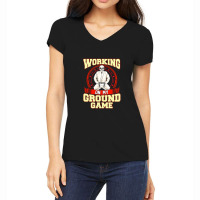 Funny Cool Ground Game Fighter Judo Skull Fight Sports Women's V-neck T-shirt | Artistshot