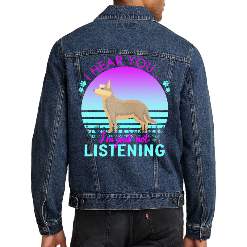 Berger Picard T  Shirt I Hear You I'm Just Not Listening Berger Picard Men Denim Jacket by xbarrows322 | Artistshot