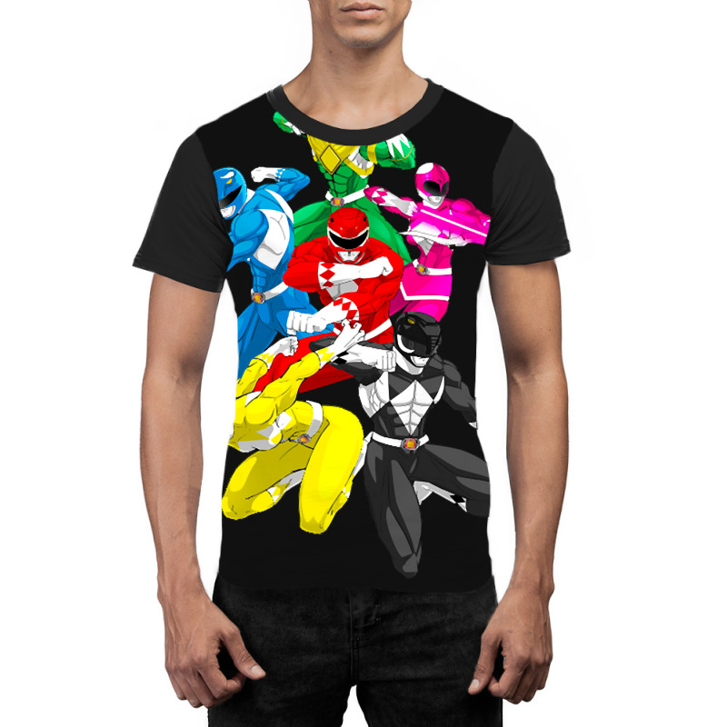 Hot Trend Let's Power Up - Zyuranger Graphic T-shirt by quanghuydinh1 | Artistshot