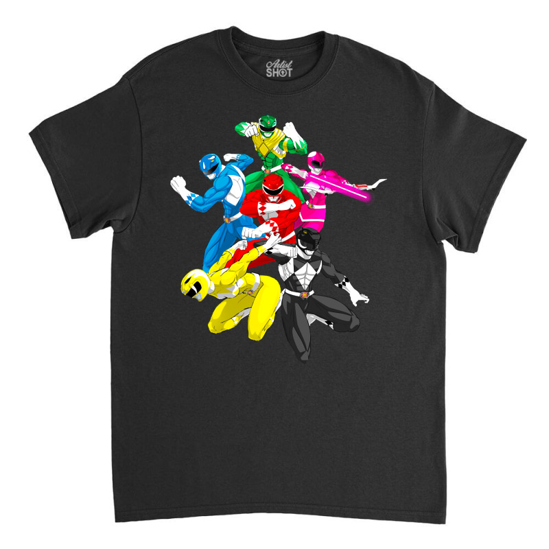 Hot Trend Let's Power Up - Zyuranger Classic T-shirt by quanghuydinh1 | Artistshot