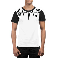 Music Pulse Heartbeat Notes Clef Frequency Wave Sound Festival Graphic T-shirt | Artistshot