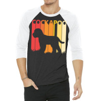 Cockapoo T  Shirt Vintage Cockapoo Dog T  Shirt 3/4 Sleeve Shirt | Artistshot