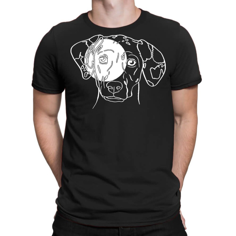 Dalmatian Dog T  Shirt Dalmatian Dog Line Art T  Shirt T-shirt | Artistshot