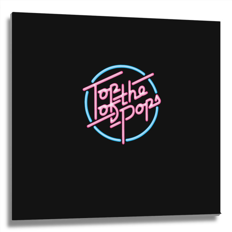 Top Of The Pops Metal Print Square | Artistshot