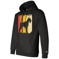 Giant Schnauzer T  Shirt Vintage Giant Schnauzer Dog T  Shirt Champion Hoodie | Artistshot