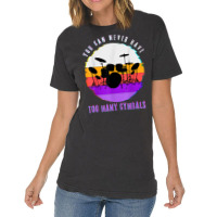 You Can Never Have Too Many Cymbals Funny Drummer Music Men T Shirt Vintage T-shirt | Artistshot