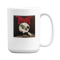 Trust - Man's Trap Album 1983 15 Oz Coffee Mug | Artistshot