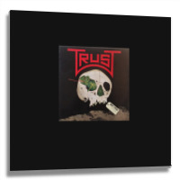 Trust - Man's Trap Album 1983 Metal Print Square | Artistshot